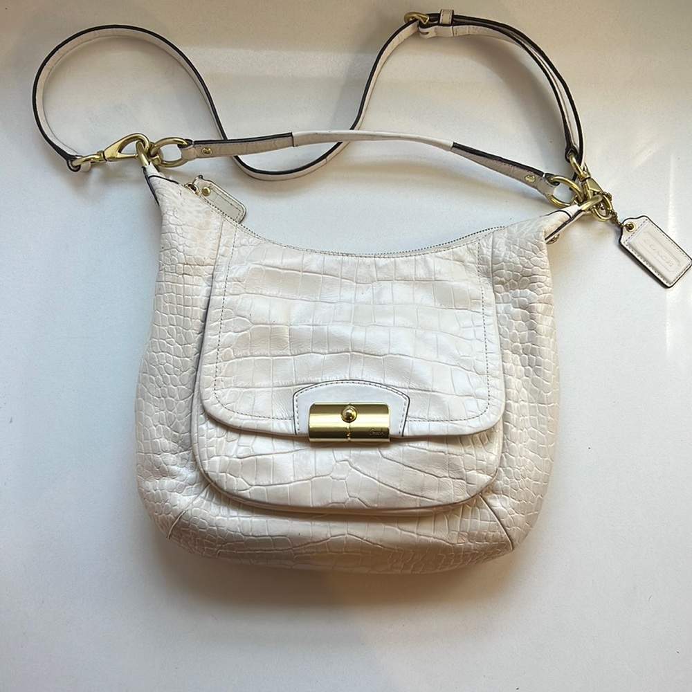 Coach No. A1376-F22925 Kristen Leather Cross Body